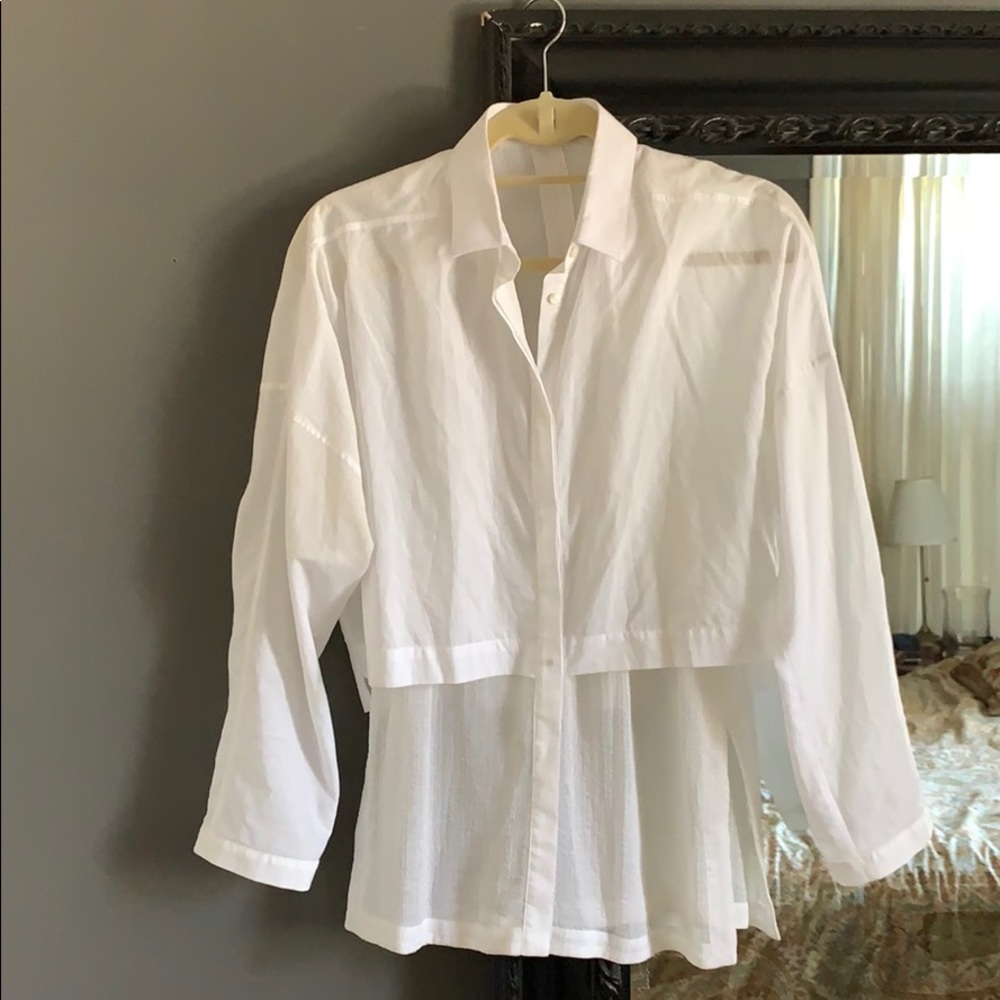 Helmut Lang white buttondown